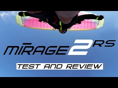 Mirage 2 RS - Test and Review // speedflying, speedriding, Mirage2RS, MirageRS2, Swing, спидфлаинг