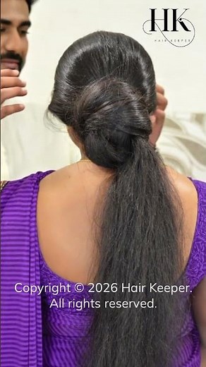 Maid Hair Play: Appreciating a Super Massive Thick Hair Bun By Sniffing 🧹✨#hair #hairplay #shorts