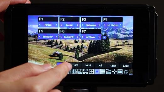 Brief operation on E50 monitor