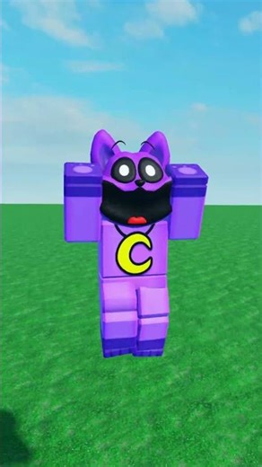 Catnap Plays Rainbow Stairs Obby 😍💖 #roblox #shorts #robloxshorts #obby