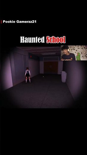 Hunted school gameplay 😱 #horrorgaming