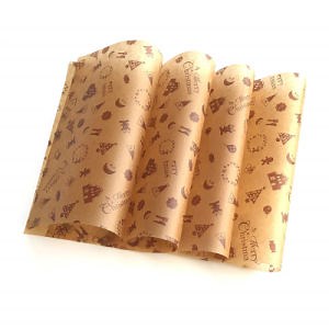 [Hot Item] Colored Waxed Paper for Burrito Wrappers Hot Dog Packaging