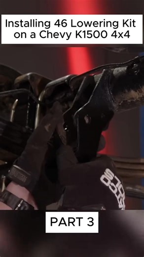 Last part: Installing 46 Lowering Kit on a Chevy K1500 4x4 | Musclecar.us