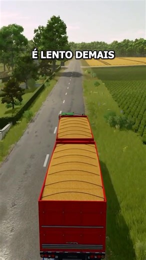 BITREM com o MENOR caminhão no FS25? #farmingsimulator25 #fs25 #agro #agronomia