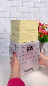 Purse Cake made EASY with our Square Frost Form! 👜 You can use ganache or buttercream with Frost Form- we have tons of recipes to choose from on our website! Mock Ganache or Butter Ganache is the easiest to start with 🤗 You can find it all on www.frostform.com 🌎 We ship worldwide! #frostform #pursecake | Frost Form