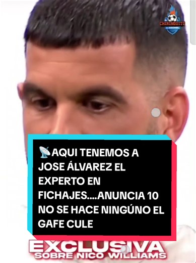 José Álvarez chiringuito: anuncia 10 fichajes y no se hace ninguno