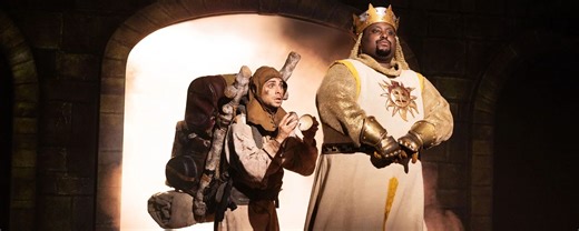 Major Attaway on Playing King Arthur in Spamalot and His Journey from Aladdin’s Genie - Nerd Reactor