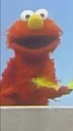 Sesamstraat Elmo Telly Heavy 🧱 Light 🪶