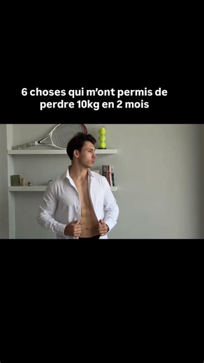 6 astuces pour perdre 10 kg en deux mois￼ 🔥 #calisthenics #motivation #abs #aesthetic