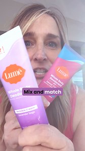 Introducing Lume Whole Body Deodorant PLUS Sweat Control. The outrageously effective Whole Body odor control power of Lume – now with added sweat control. ⛔💦 | Shannon Klingman, M.D.