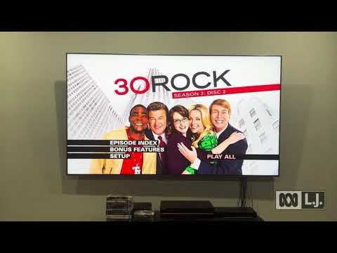 30 Rock: Season 2 (2008, Disc 2) Australian DVD Menu Walkthrough