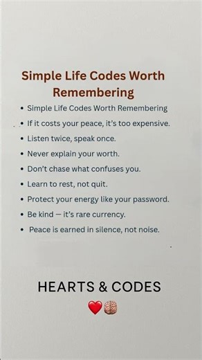 Simple Life Codes Worth Remembering: Psychology #quotes #lifelessons