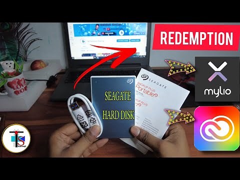 🔴 Register Seagate HDD & Redemption of Adobe CC Photography Plan and 1 year subscription to Mylio