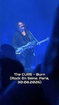 Burn by The Cure, Rock En Seine #Paris #thecure #rockenseine #liveconcert #concert #robertsmith