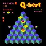 Qbert - jouez au jeu d'arcade Qbert sur jeuxgratuits.net