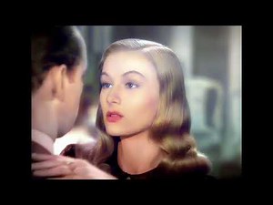 The Glass Key 1942 Veronica Lake scene 1 colorized remastered 4k