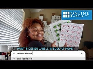 How To Print 1000 Business & Product Labels at Home for $17 | Onlinelabels.com Demo