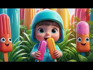 Let’s Learn Colors with Ice Pops | Color Song for Kids | Nursery Rhymes and Fun Learning