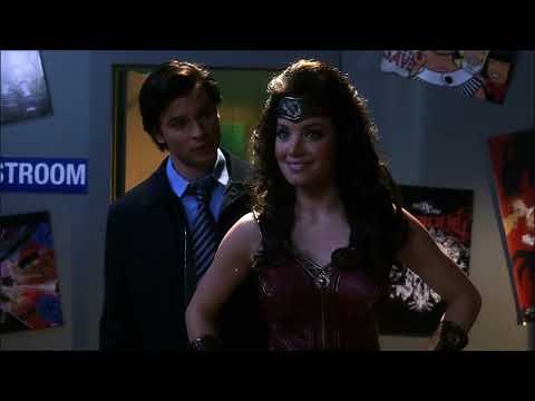 Smallville || Warrior 9x12 (Clois) || Lois Dresses as Wonder Woman [HD]