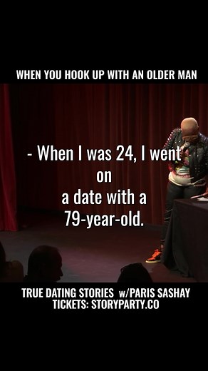 855K views · 10K reactions | When you hook up with an older man www.storyparty.co #single #dc #arlingtonva #dating | Story Party Tour | Facebook