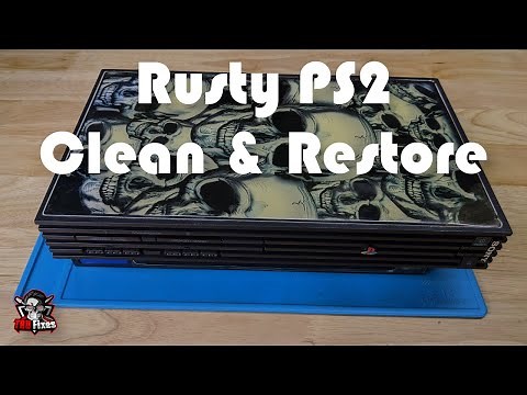 Can I Restore a Rusty PlayStation 2? 🎮 Complete PS2 Retro Console Restoration 🛠