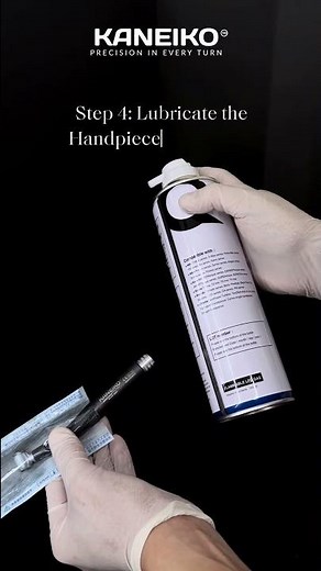 How to Lubricate a Dental Handpiece | Dental Handpiece Maintenance Guide #dentalhandpiece