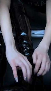 ASMR Leather Boots Tapping 👢 (Close Up Sounds)