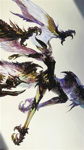 Garuda’s Eikon Design Is Insane - The Art Of Final Fantasy XVI