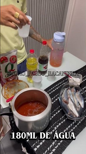 Receita de peixe cavalinha na panela de pressão