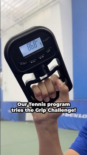IMG Academy Boys Tennis Test Their Grip Strength 🎾
