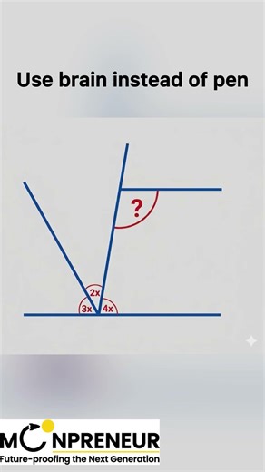 Solve this math problem using brain not pen #maths #students #moonpreneur
