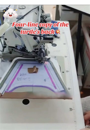 Frequent errors when manually copying turtle shell patterns? Templates solve the problem with one click! 👍 #fouryour #fypviral #sewingtiktok #sewingideas #Sewing