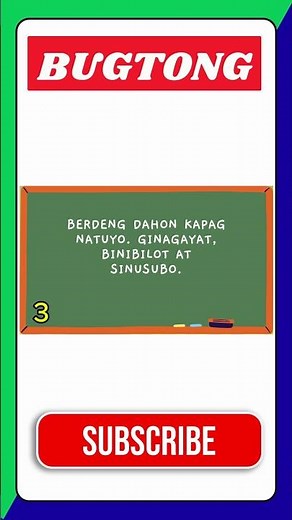 Bugtong No. 11 | Filipino Riddles #bugtong #bugtongbugtong #bugtungan #riddles