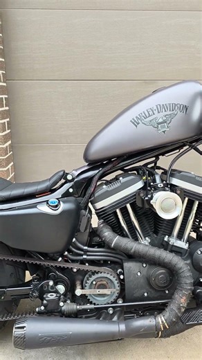 Skull seat bolt on Iron 883