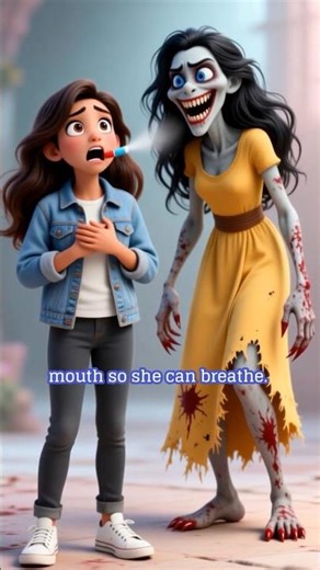 Smiling Woman || ghost || horror || scream || fear || attack ||