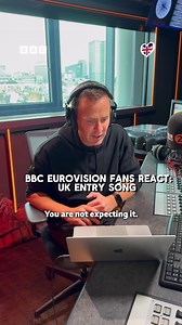 117K views · 313 reactions | One day to go! But first, see what happened when a few BBC faces got an exclusive preview of the UK Eurovision song  Hear it on the radio for the first time tomorrow at 8am on the Scott Mills breakfast show. Plus, the act will be dropping in for a chat… #Eurovision | BBC One | Facebook