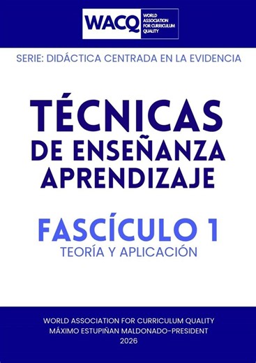 FASCICULO 1 TÉCNICAS DE ENSEÑANZA APRENDIZAJE