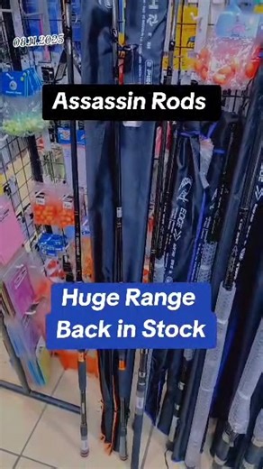 Assassin Rod Range Slayer Range 7, 8, 9, 12, 13, 14 ft Edge 10, 12, 13, 14 ft and the NEW 10, 12ft long butt NEW Spin 10.6ft Spin Tech 10 and 11ft 📍 Fishing Addicts 📫 81 Flower Road, Clairwood 📞 083 478 6007 🕒 Open 7 days a week 🚚 Nationwide courier available! | Fishing Addicts