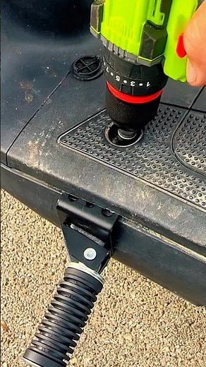 Installing Foldable Motorcycle Footrest | Easy Mechanic Trick #shorts