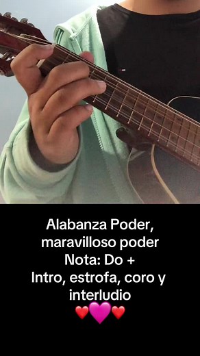 Alabanza Poder Maravilloso Poder en Mandolina