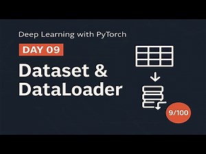 Master PyTorch Dataset & DataLoader |Secret to Efficient Data Pipeline in Pytorch | Pytorch in 2025