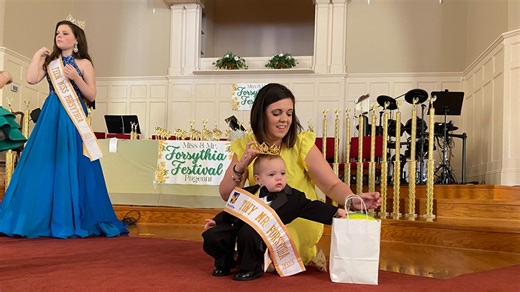 Little Mr. and Ms. Forsythia pageant winners crowned on Saturday