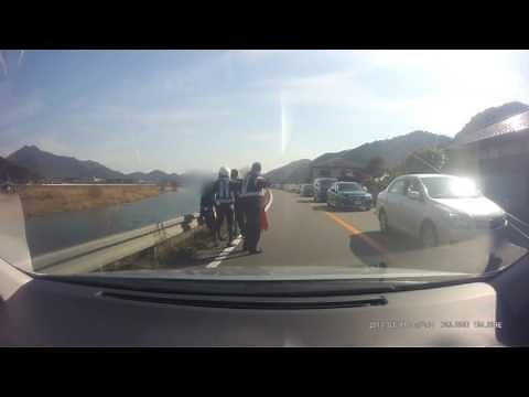 ドラレコ映像、逮捕の瞬間！リアル警察24時！