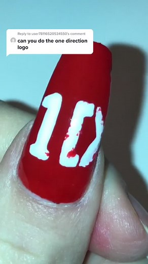 One Direction Nail Art Tutorial