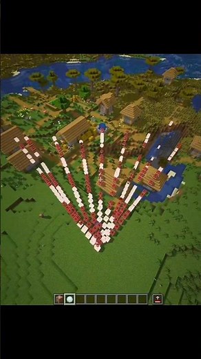 How to make a NUKE in Minecraft! 💣🤯 (Command Block Tutorial)