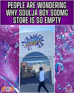 Soulja Boy merch store looks really empty! | PreciseEarz.com