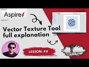 Aspire Create Vector Texture Tool full explanation Lesson 6