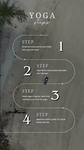 Relax & Release: Gentle Spinal Twist Stretch for Beginners