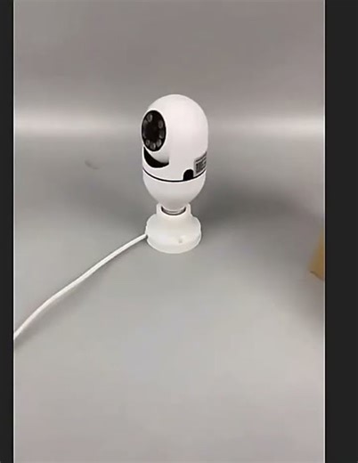 8MP E27 Bulb Camera Wifi IP Camera Wireless Surveillance PTZ C