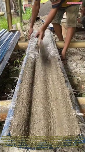 Hand-Shaping Asbestos: The Raw Craft Behind Corrugated Roofing Sheets